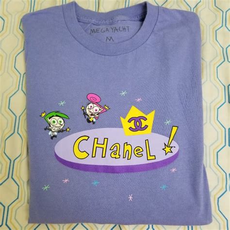 chanel fairly oddparents shirt|New Mega Yacht Chanel Fairly OddParents Tee Size M .